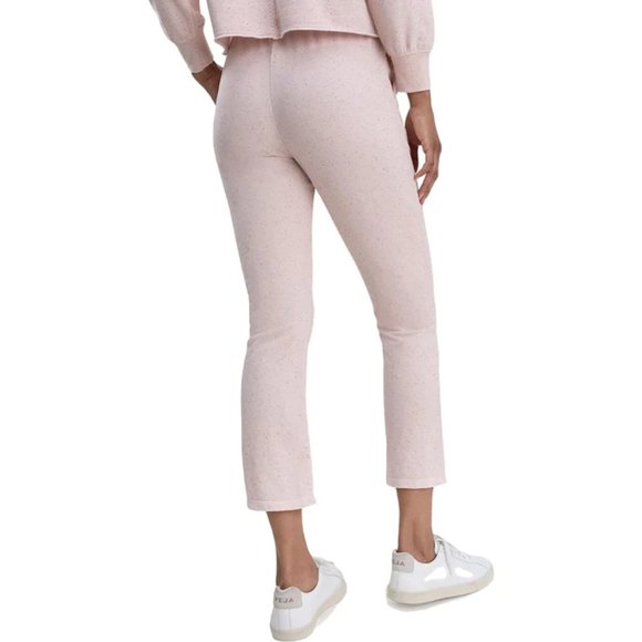 SPLENDID Speckled Flare-leg Lounge Pants In Peach Multi - Picture 2 of 6